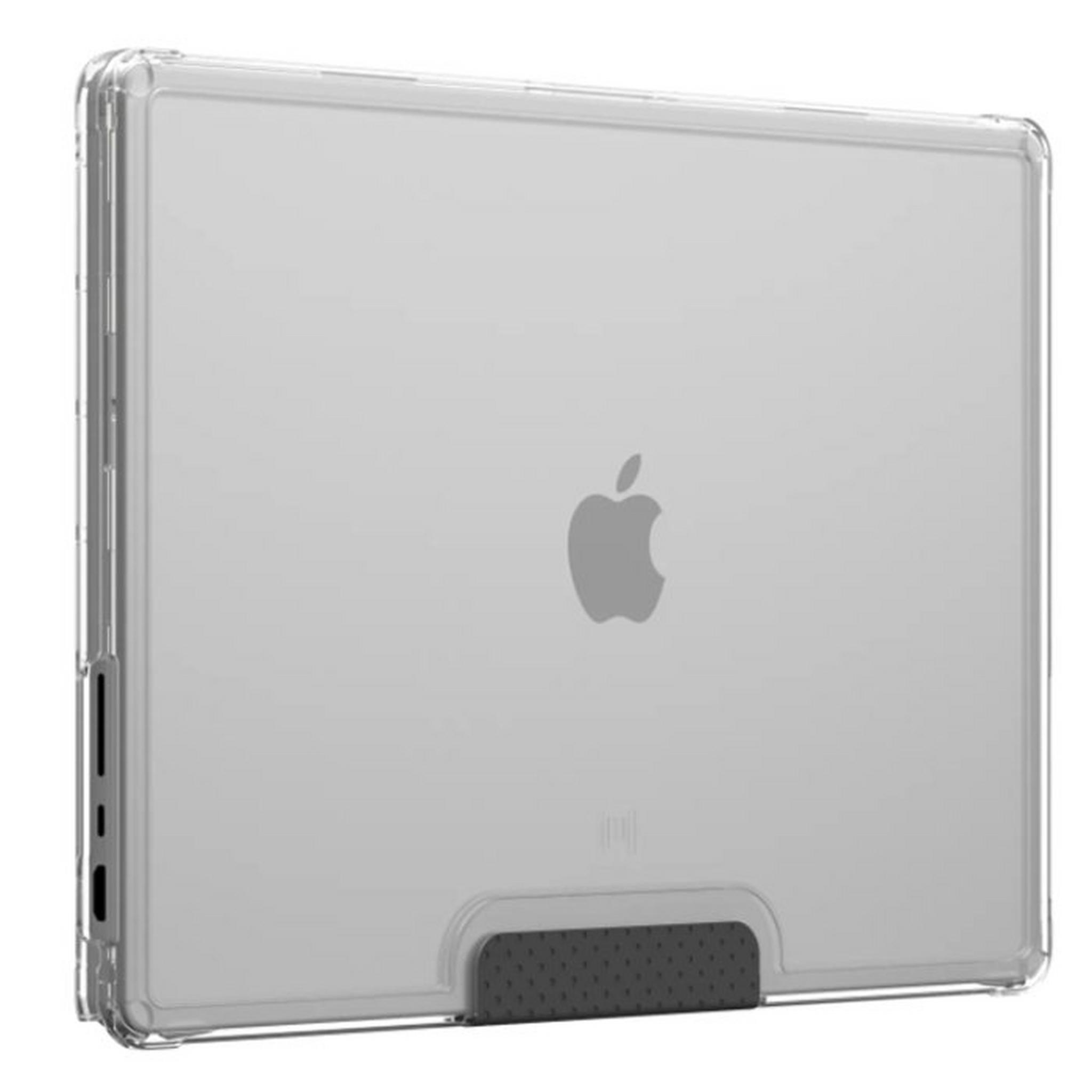 غطاء حماية لوسنت لأجهزة ماك بوك برو 16 بوصة - شفاف/أسود