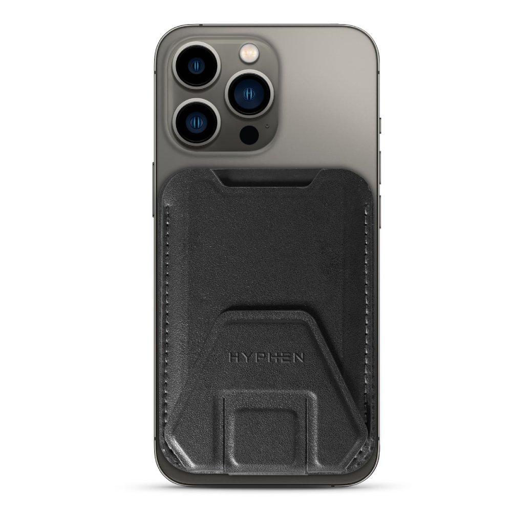 غطاء حماية هايبن ماج سيف - غطاء حماية بطاقات مع حامل | أسود