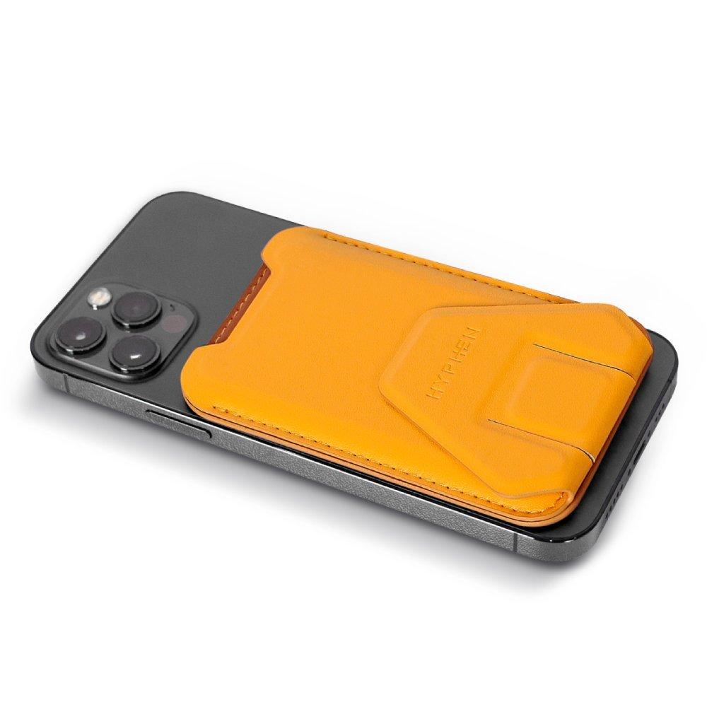 Hyphen MagSafe Wallet - Card Holder with Stand | Orange