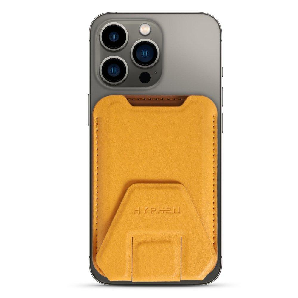 Hyphen MagSafe Wallet - Card Holder with Stand | Orange