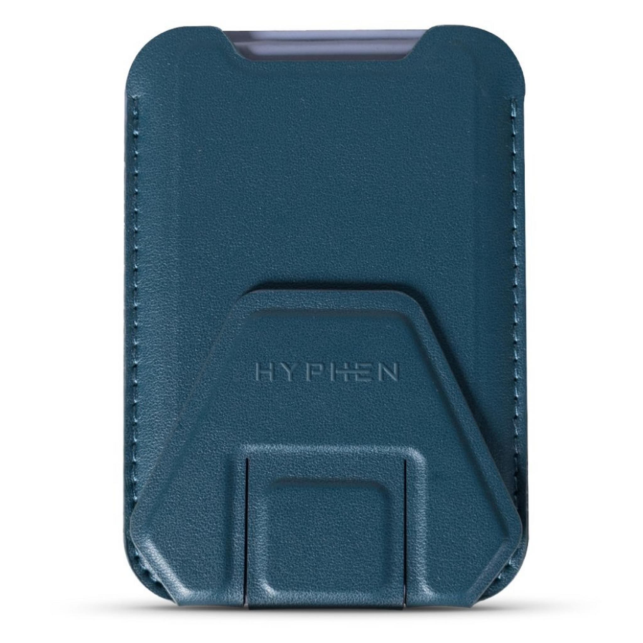 Hyphen MagSafe Wallet - Card Holder with Stand | Blue