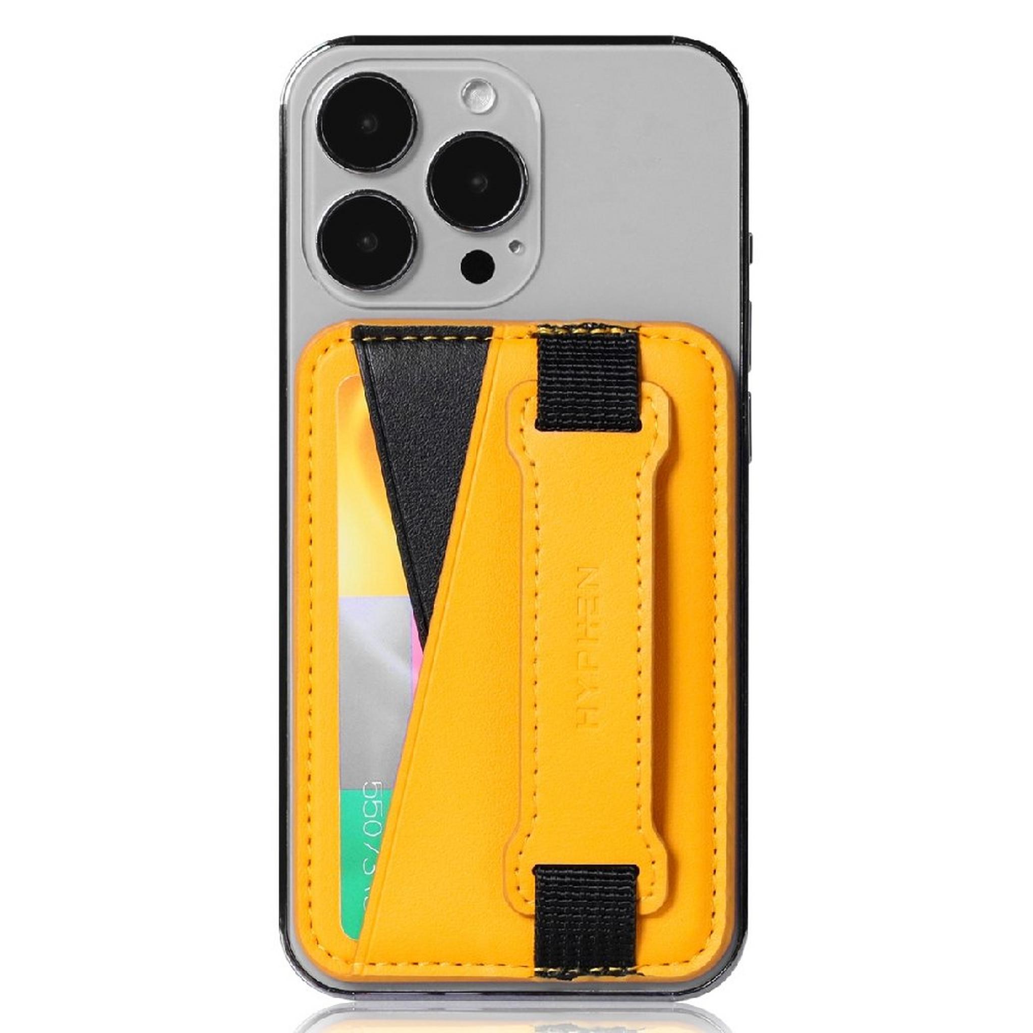 Hyphen MagSafe Wallet – Dual Pocket with Grip | Orange