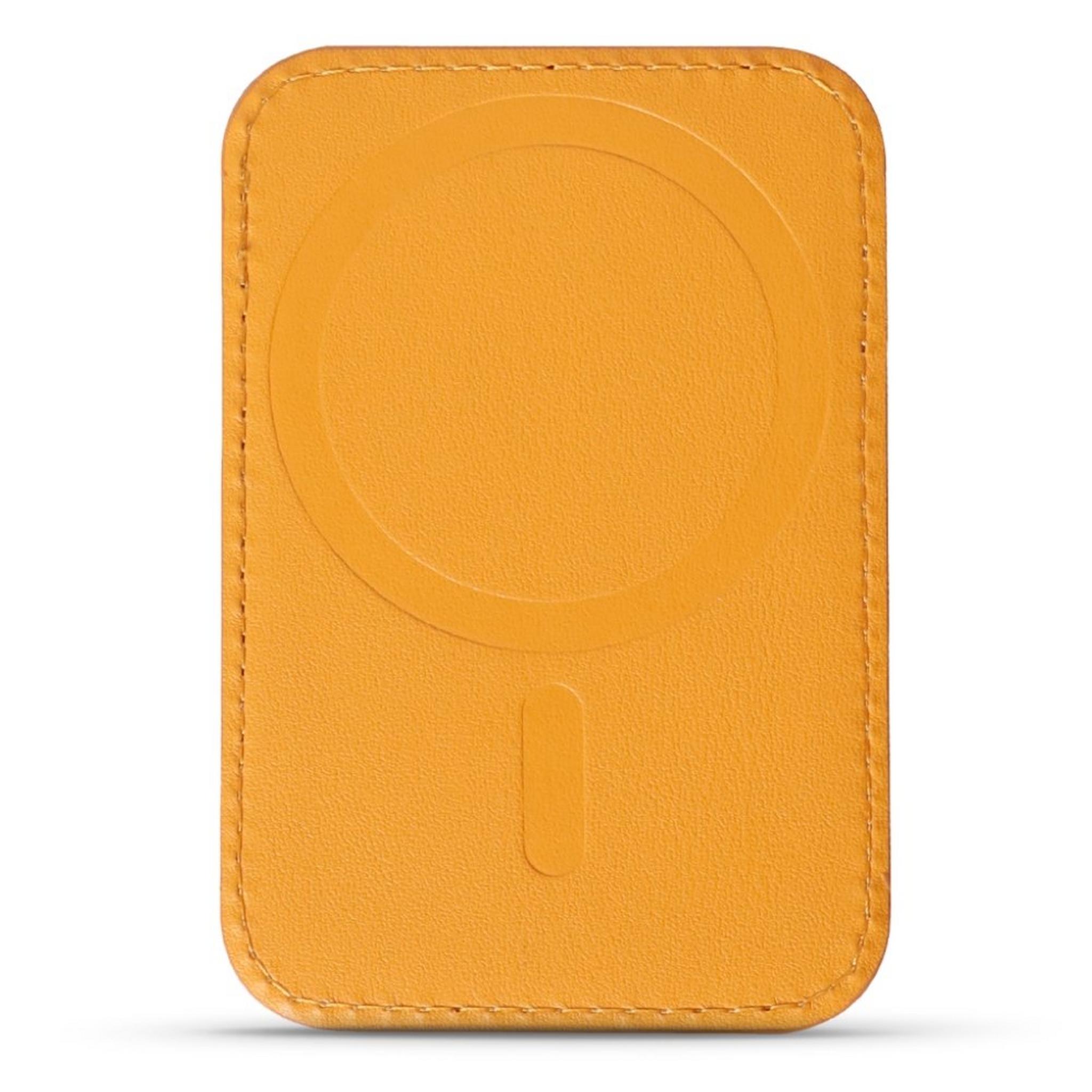 Hyphen MagSafe Wallet – Dual Pocket with Grip | Orange