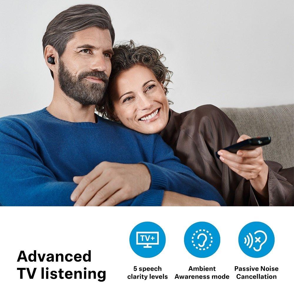 سماعة الأذن اللاسلكية سينهايزر تي في كلير مع موصل تلفزيون