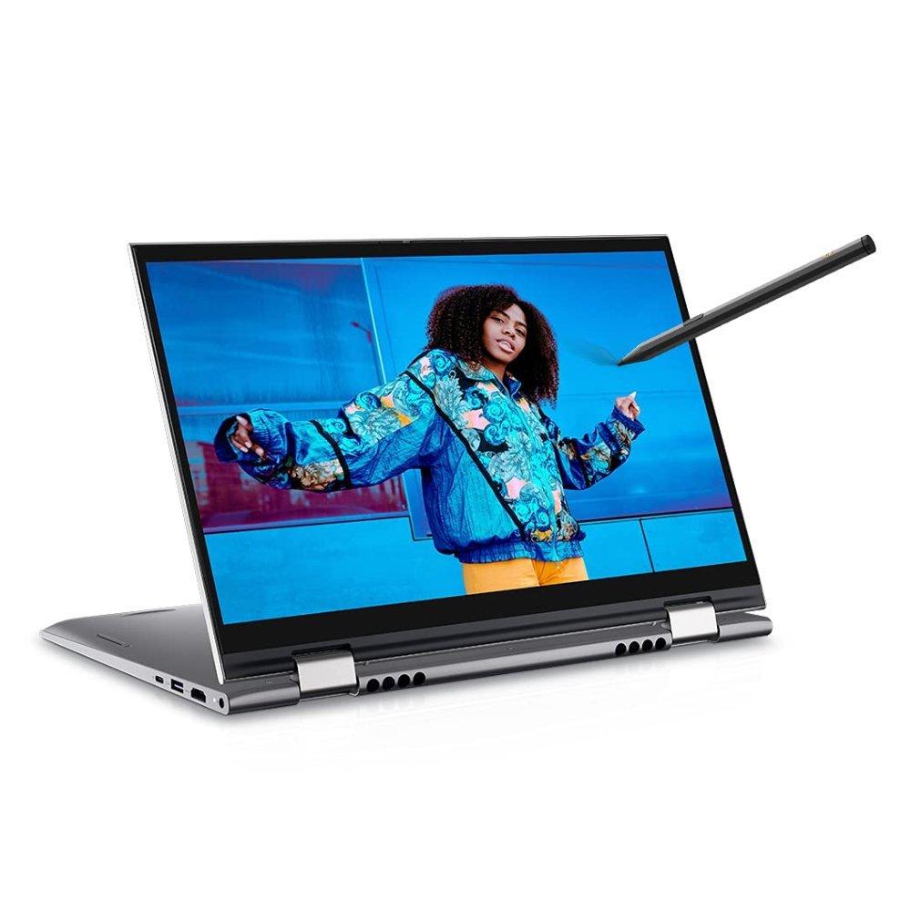 لابتوب ديل انسبايرون انتل كور آي 7 الجيل الحادي عشر ، 16 جيجا رام ، 512 جيجا اس اس دي ، 14 انش ، ويندوز 11| فضة