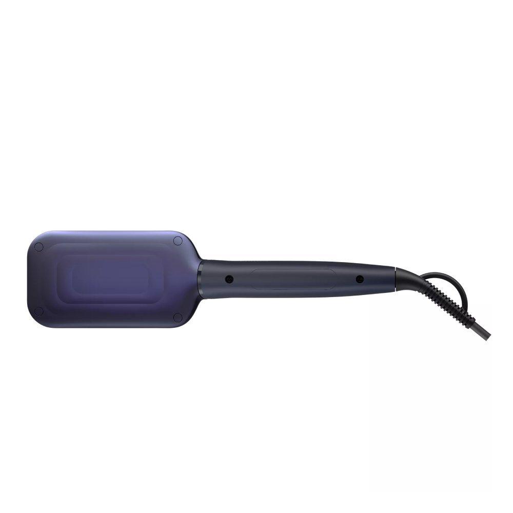 Philips 5000 Series Heated Straightening Brush with Ionic Care for Shiny, Smooth and Frizz-Free Hair - 150, 170 & 200°C, BHH885/03 - Blue 