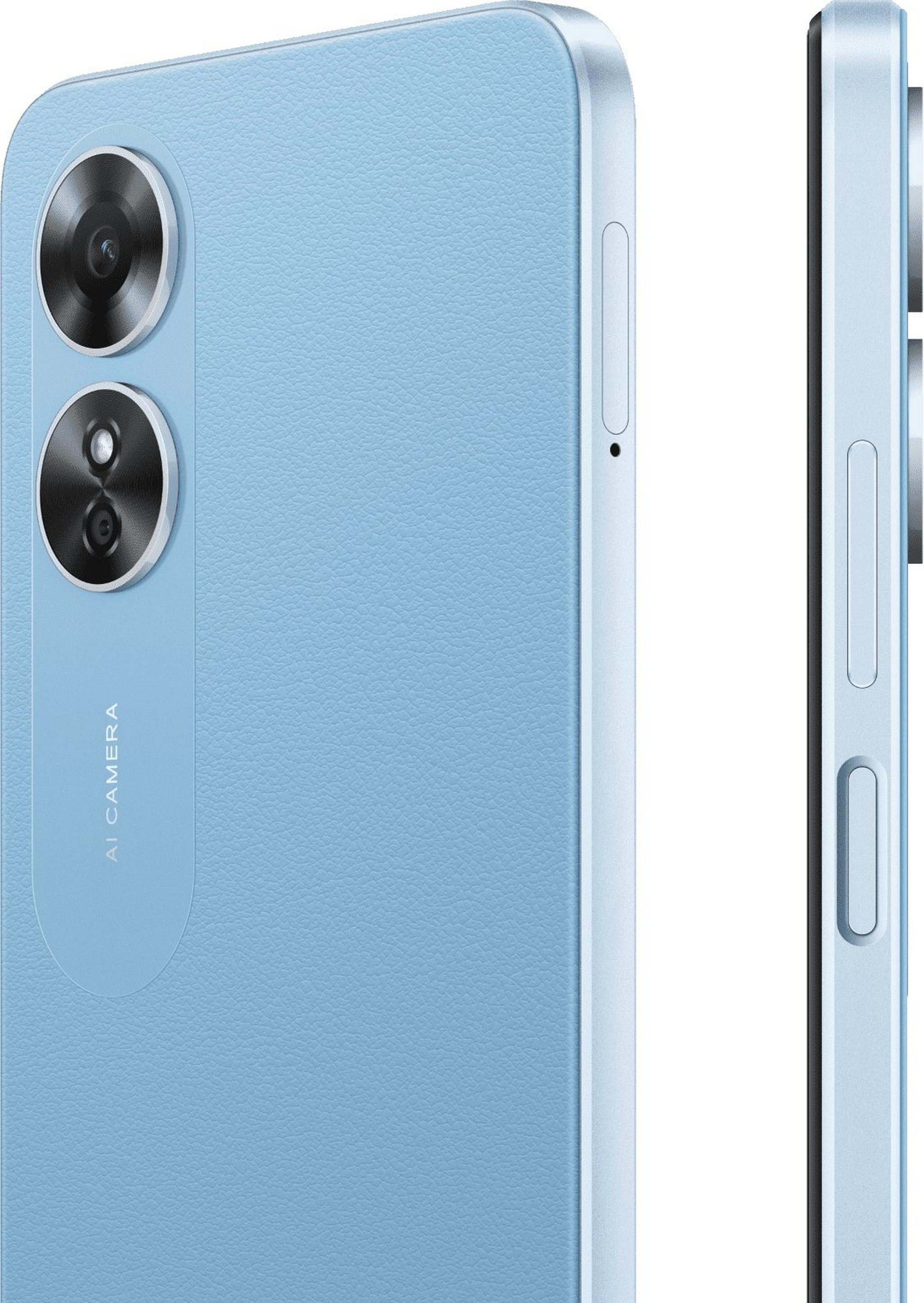 Oppo A17 64GB Phone - Lake Blue