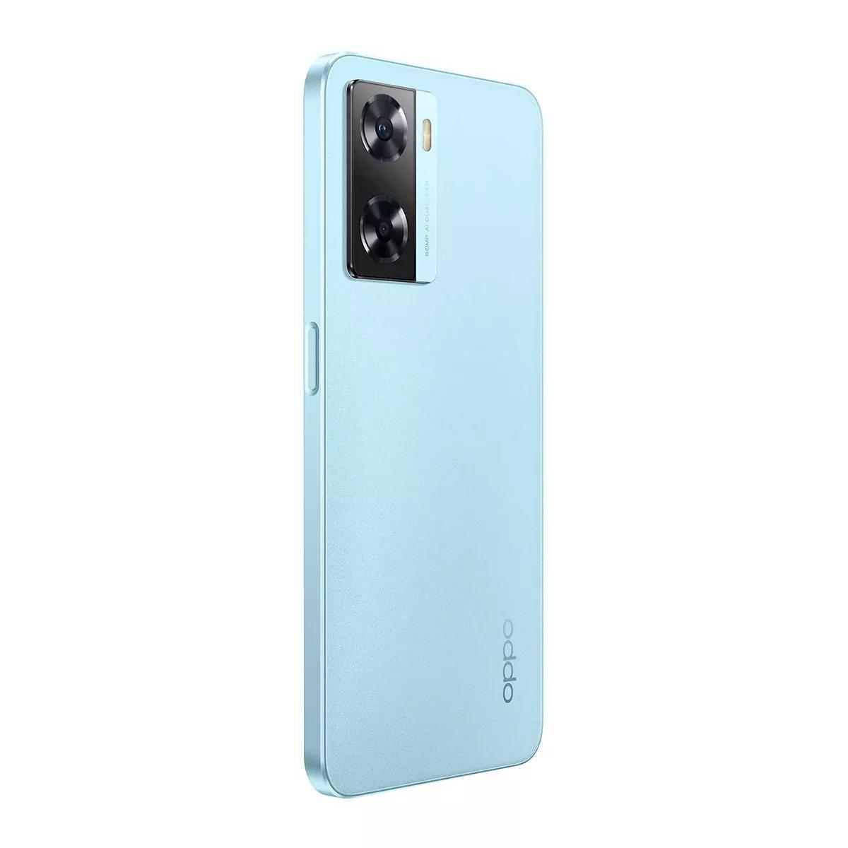 Oppo A77s 128GB Phone - Sky Blue