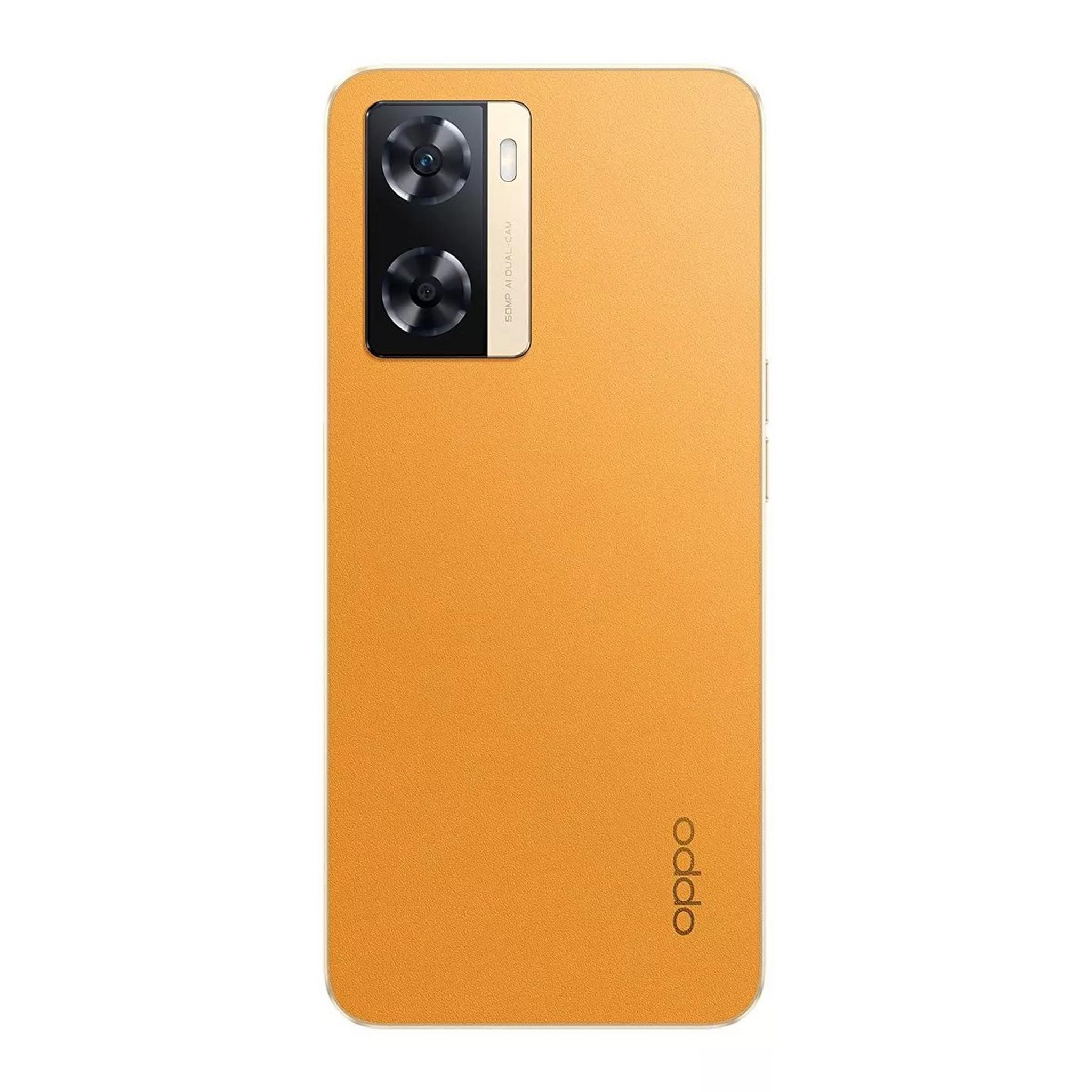 Oppo A77s 128GB Phone - Sunset Orange