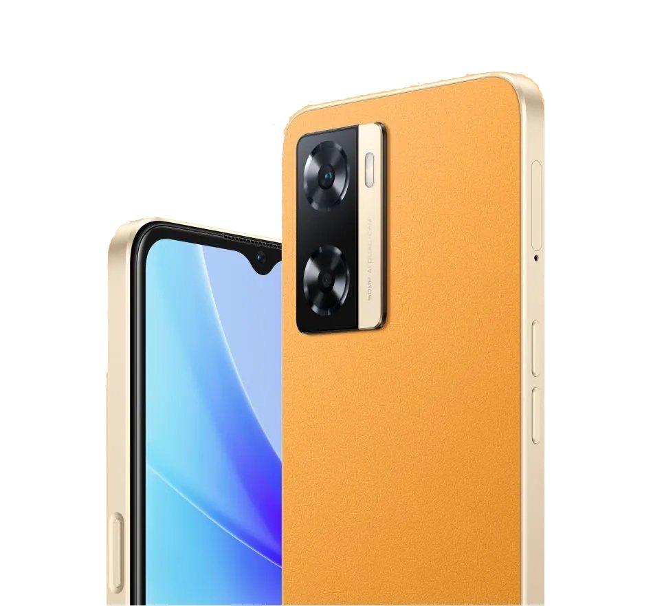 Oppo A77s 128GB Phone - Sunset Orange