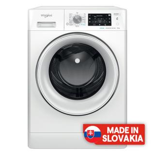 Buy Whirlpool front-load washing machine 9 kg ffd 9469 cv gcc - white in Kuwait