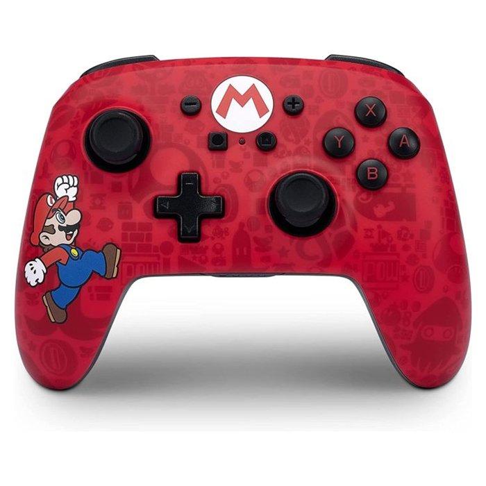 PowerA Enhanced Wireless Controller for Nintendo Switch, 60173 – Here We Go Mario