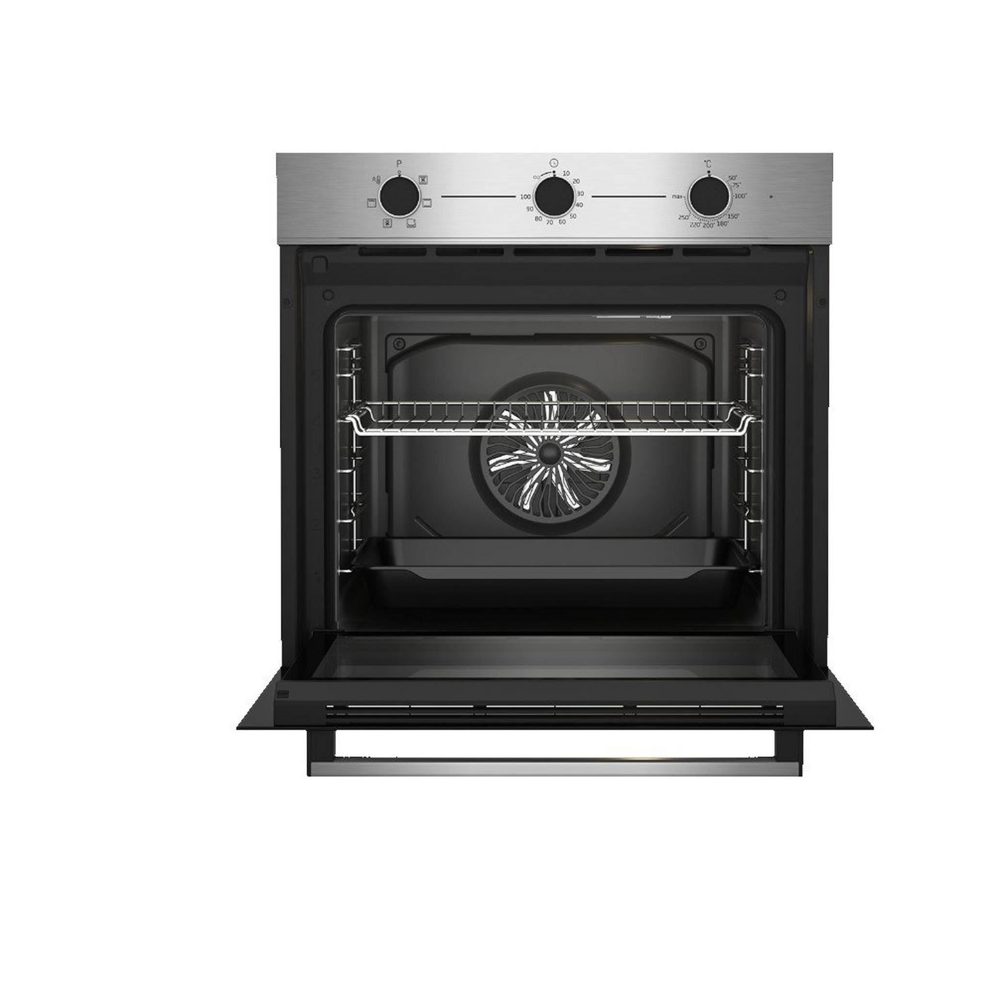 BEKO Electric Oven, 60cm, 74L, BBIE14100XC - Stainless Steel