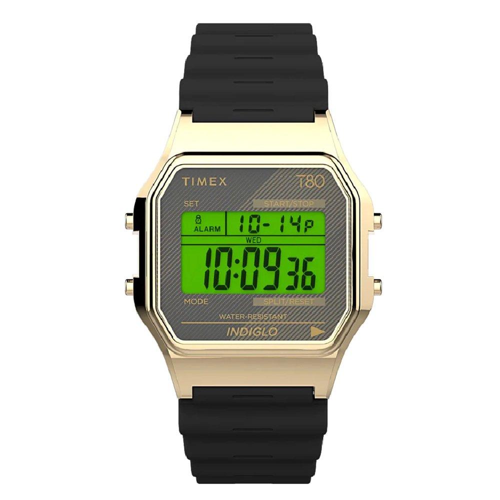 Buy Timex special project watch unisex, digital, 34mm, resin strap, tw2v41000 - black in Kuwait