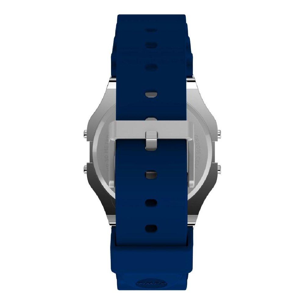 TIMEX Special Project Watch Unisex, Digital, 34mm, Resin Strap, TW2V41200 - Blue
