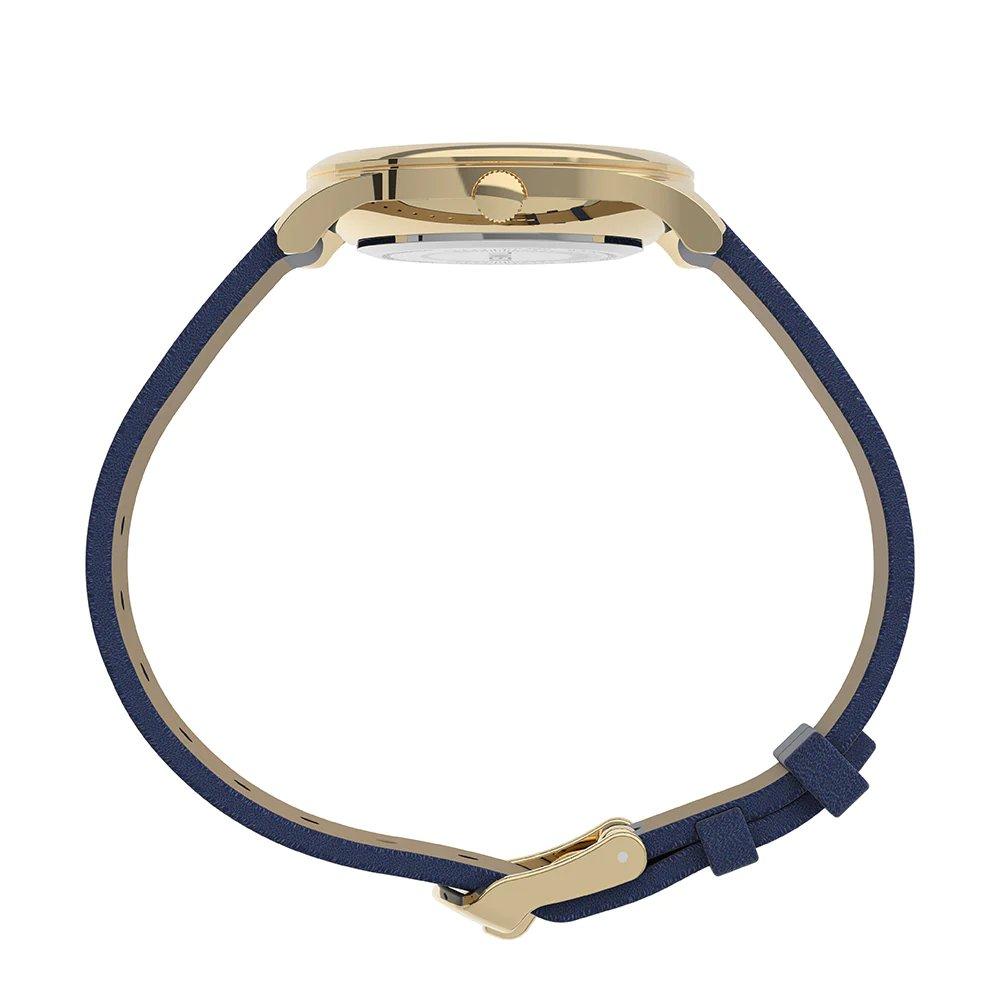 ساعة سيليستيال للنساء من تايمكس، انالوج ، 32 ملم ، حزام جلدي ، TW2V49300 - أسود