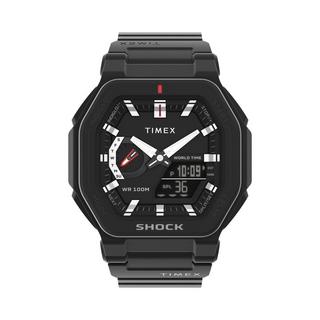 اشتري ساعة كوماند انكاونتر للرجال من تايمكس ، رقمية ، 45 ملم ، حزام ريزن ، tw2v35600 - أسود في الكويت