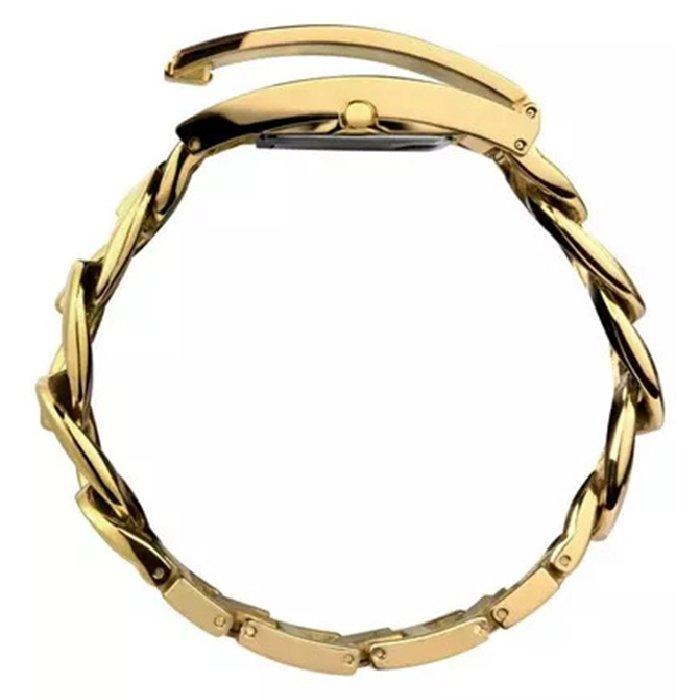 ساعة تايمكس يو اف سي للنساء، انالوج، 20 مم، بسوار تشامبيون شب اي دي، TW2V55600 - ذهبي