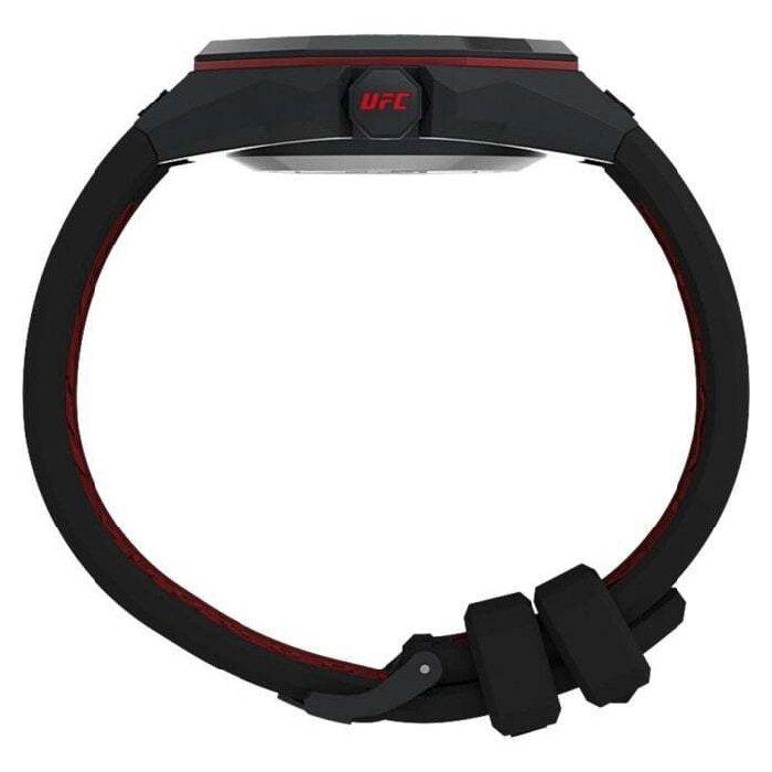 TIMEX UFC Pro Watch for Men, Analog, 44 mm, Silicone Band, TW2V57300- Black