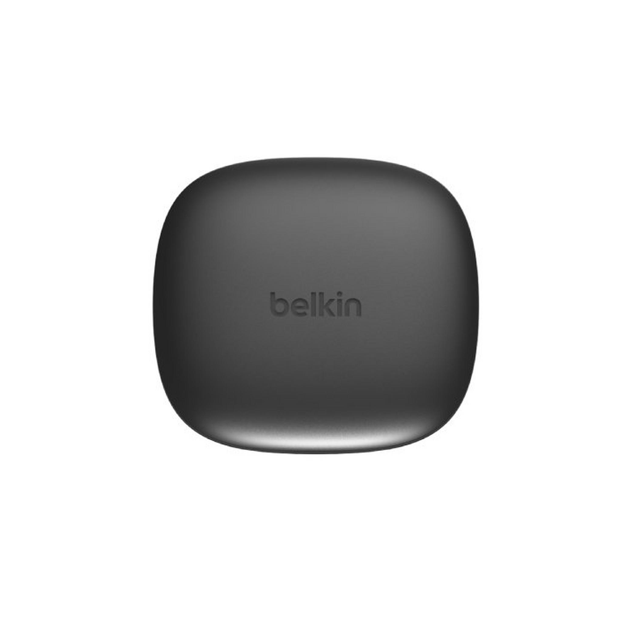 Belkin SoundForm Flow True Wireless Active Noise-Canceling Earbuds - Black