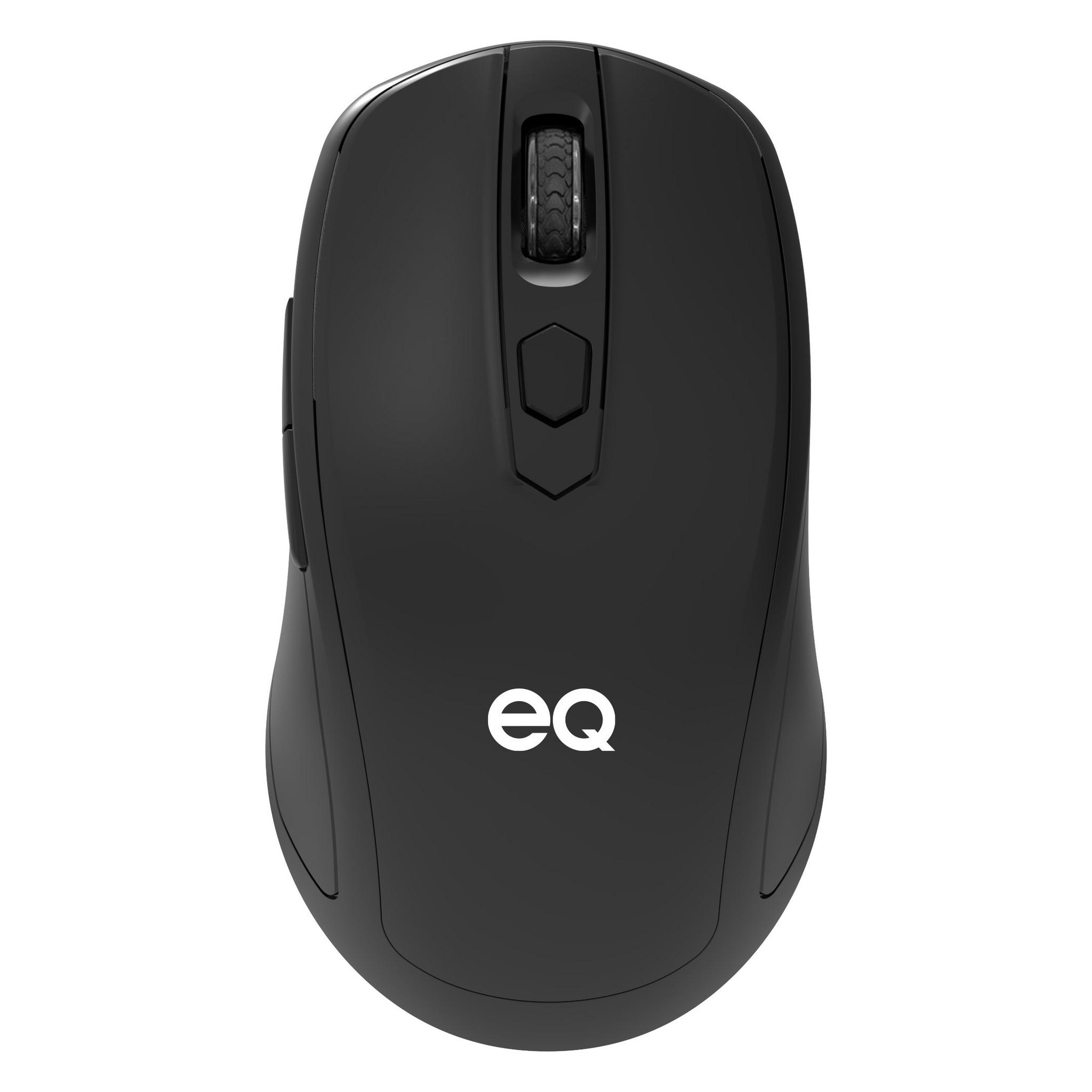 EQ X2 6D Silent Wireless Mouse, 2.4G - Black