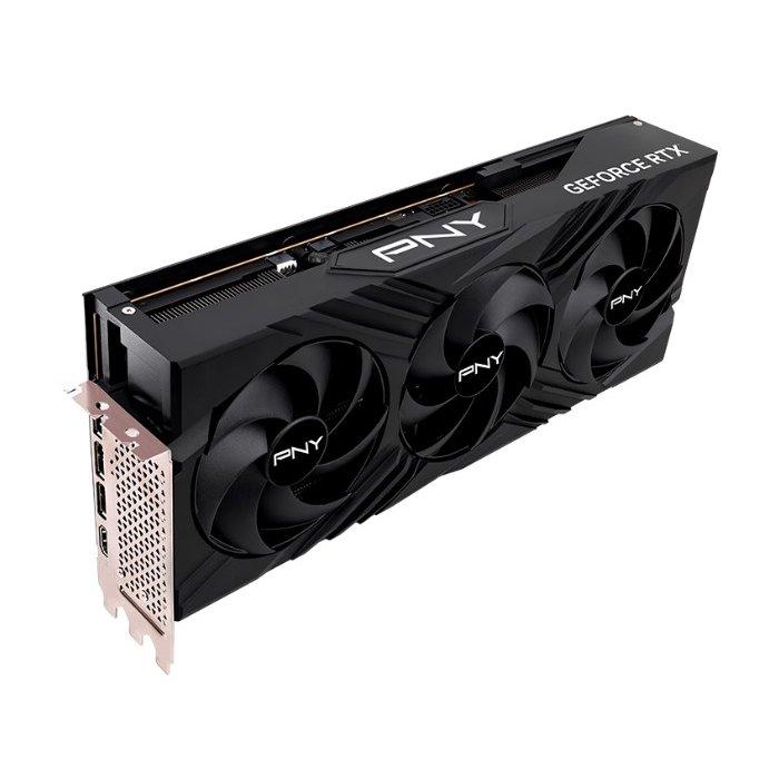 PNY GeForce RTX 4090 Graphic Card, VERTO Triple Fan DLSS 3, 24GB, VCG409024TFXPB1 - Black