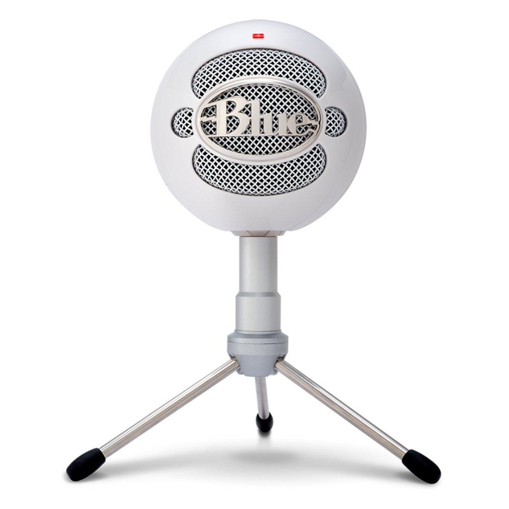 Buy Blue yeti snowball ice usb microphone - white in Saudi Arabia