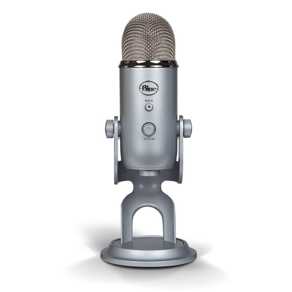 BLUE Yeti USB Microphone Silver Price Shop Online Xcite Kuwait