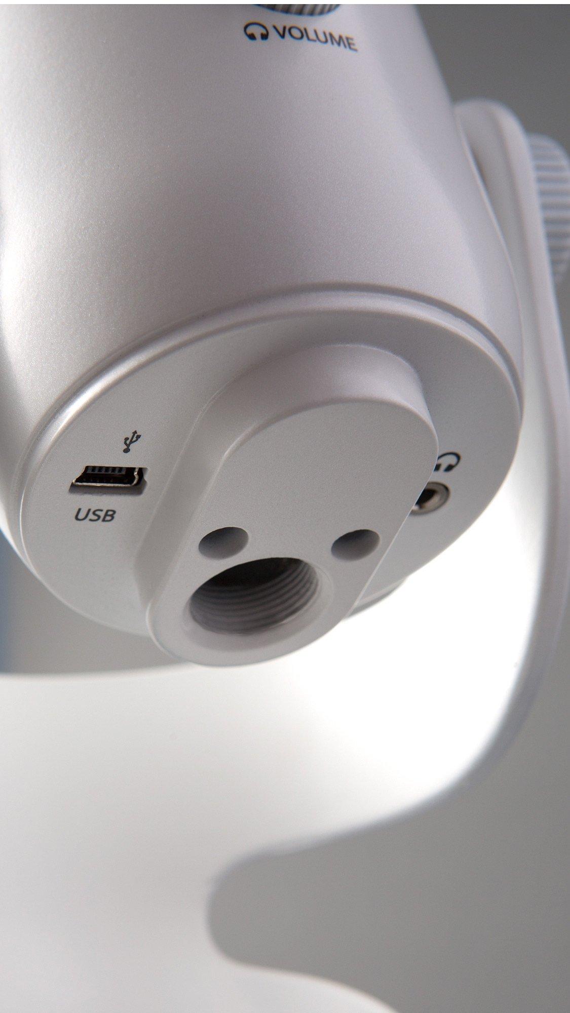 BLUE Yeti USB Microphone - Silver