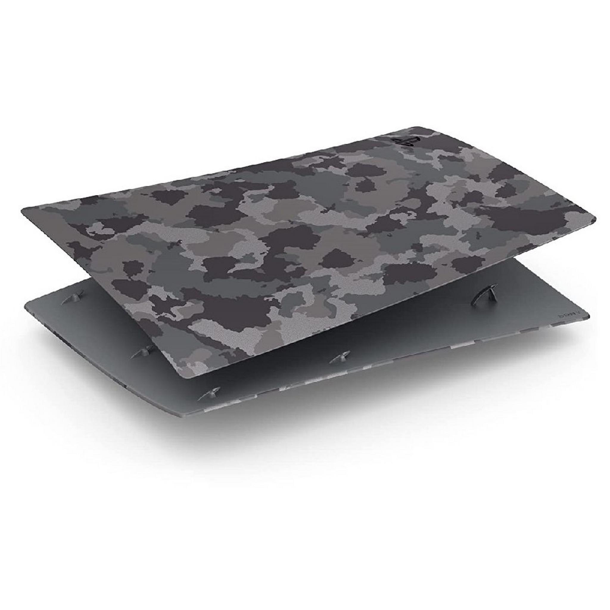 PS5™ Digital Console Covers - Gray Camouflage