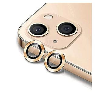 Buy Eq metal ring camera lens protector for iphone 14, eq-mtllns-iph14-gl - gold in Saudi Arabia