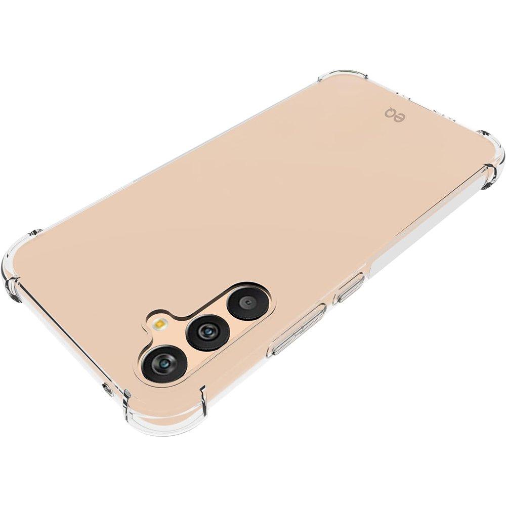 EQ Case for Samsung Mobile A34 Series, SHOCK TPU I-A04e - Clear
