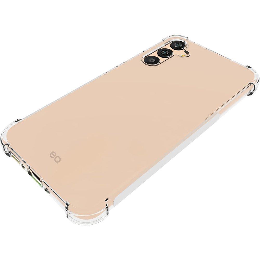 EQ Case for Samsung Mobile A34 Series, SHOCK TPU I-A04e - Clear