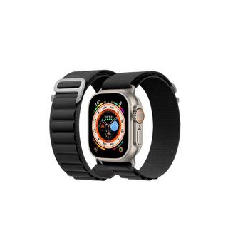 Buy Eq nylon band for apple watch ultra 49mm, eq-os40-blk - black in Kuwait