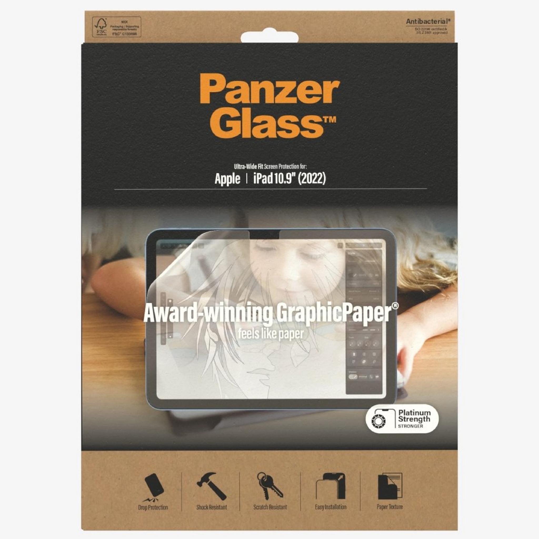 PanzerGlass GraphicPaper Screen Protector For iPad 10.9" 10th Gen