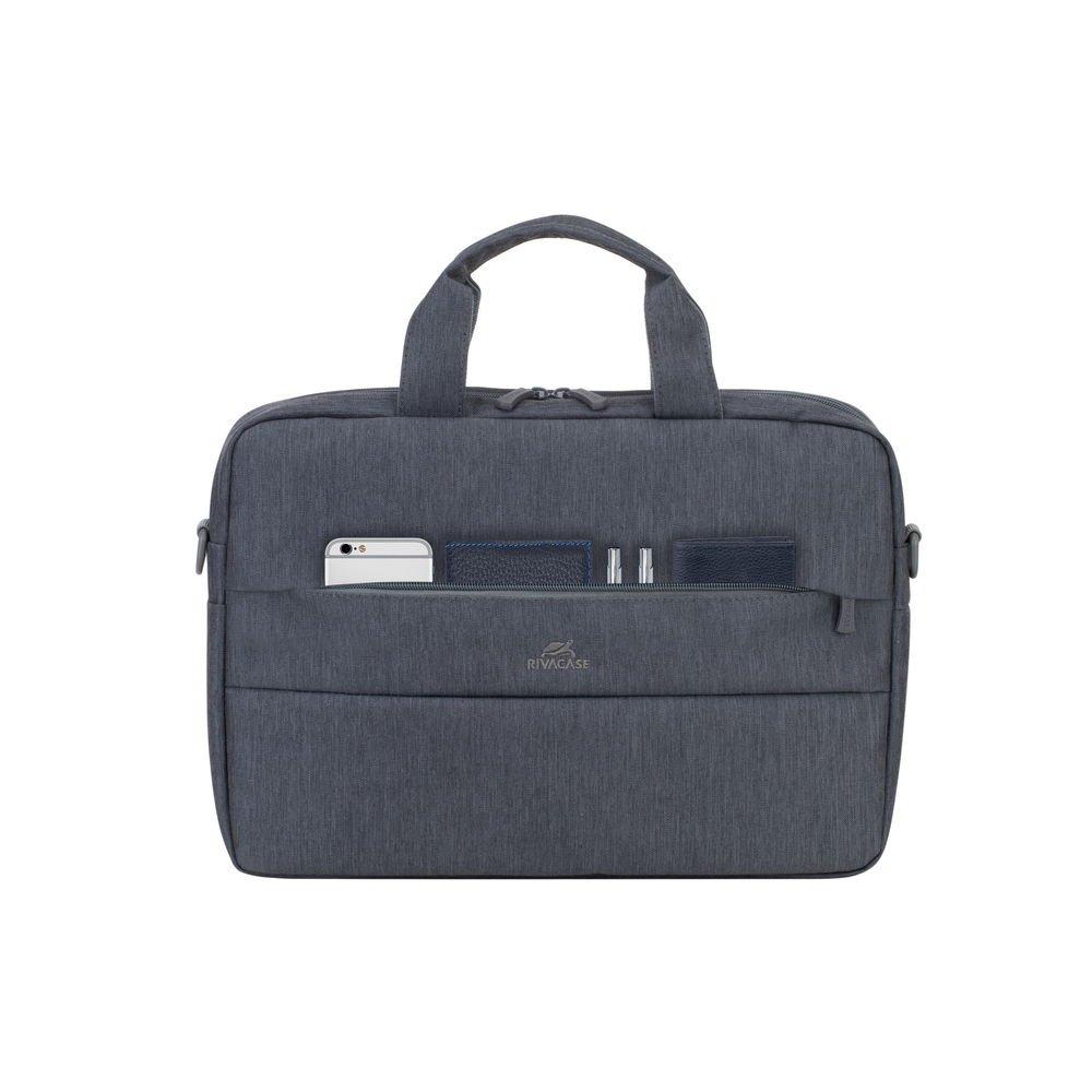 RIVACASE Prater AntiTheft 14" Laptop Bag Grey in Kuwait Buy Online