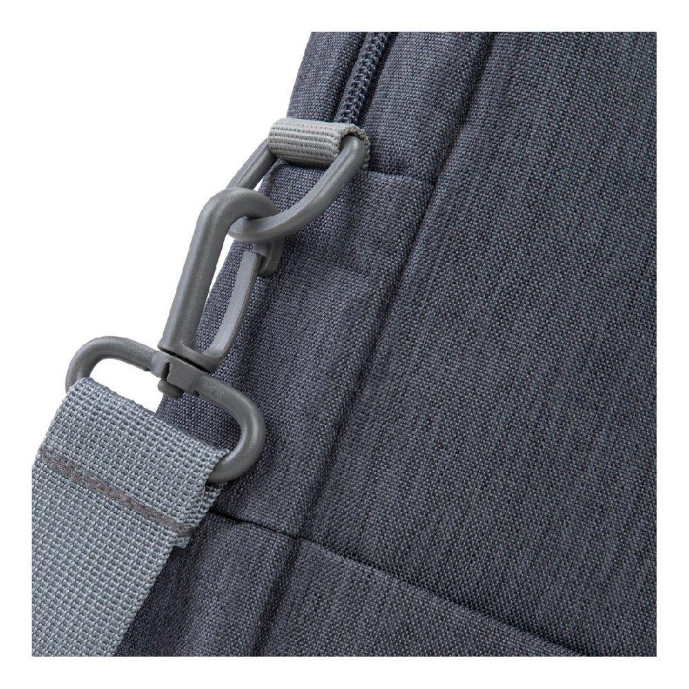 RIVACASE Prater Anti-Theft 15.6" Laptop Bag - Grey