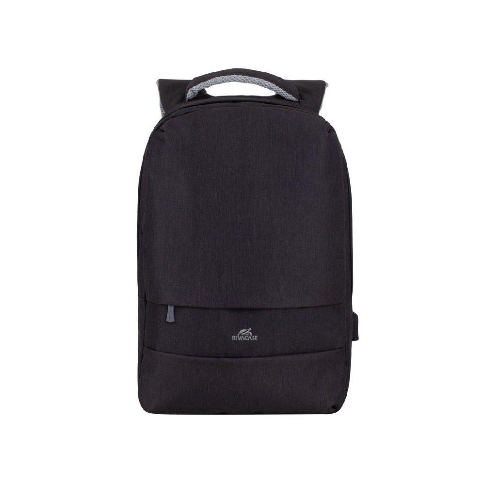 Buy Rivacase prater anti-theft laptop backpack, 15. 6", 7562- black in Saudi Arabia