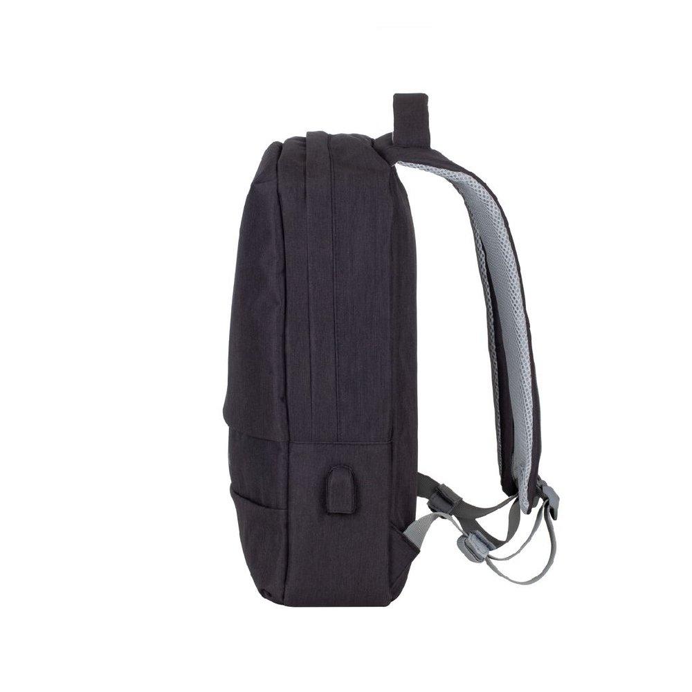 حقيبة ظهر لابتوب ريفاكيس براتر ضد السرقة مقاس 15.6 بوصة - أسود