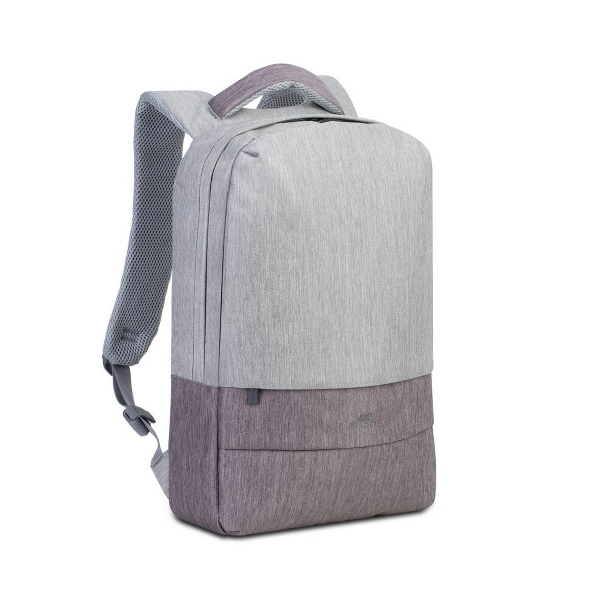 RIVACASE Prater Anti-Theft 15.6" Laptop Backpack - Mocha