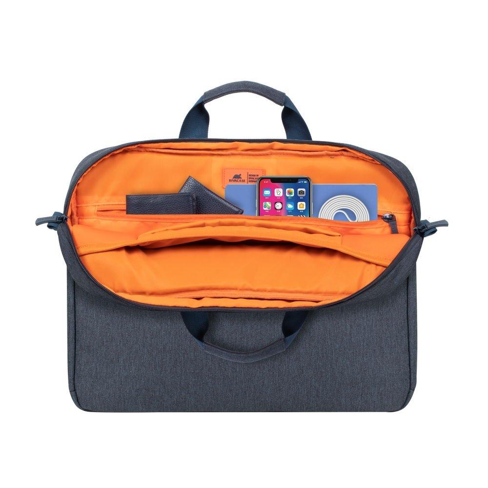 RIVACASE Galapagos 15.6" Laptop Bag - Grey