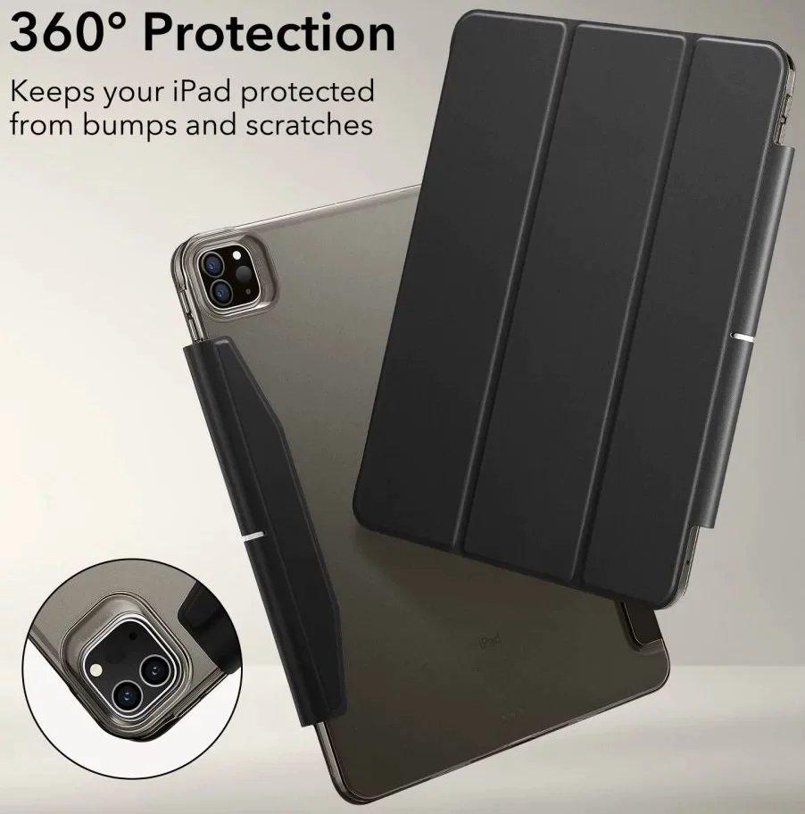 ESR iPad Pro 12.9 (2022/2021) Ascend Trifold Case - Black