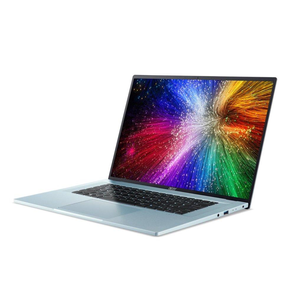 لابتوب سويفت ايدج 16 من أيسر، معالج ريزن 7 6800يو، مقاس 16-بوصة، رام 16جيجابايت، ذاكرة 512جيجابايت أس أس دي، ويندوز 11 هوم، SFA16-41-R13B - أزرق