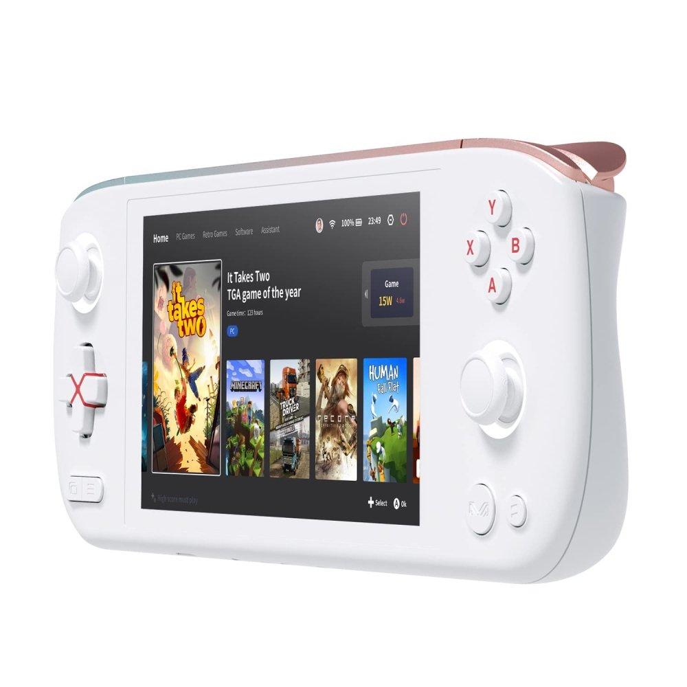 جهاز كمبيوتر الألعاب المحمول آيا نيو اير - معالج ايه ام دي رايزن5 - رام 16 جيجا - 512 جيجا بايت SSD - أبيض