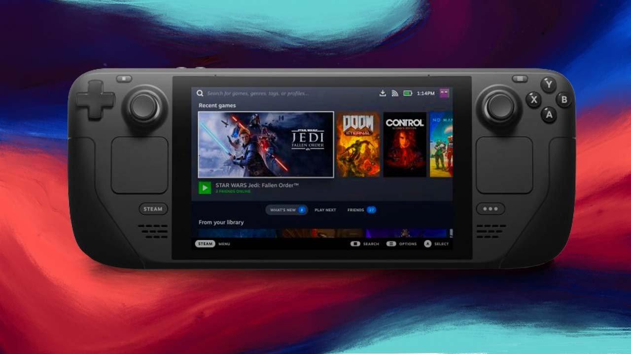 Steam Deck 512GB, 16GB RAM, 7-inch Console - Black