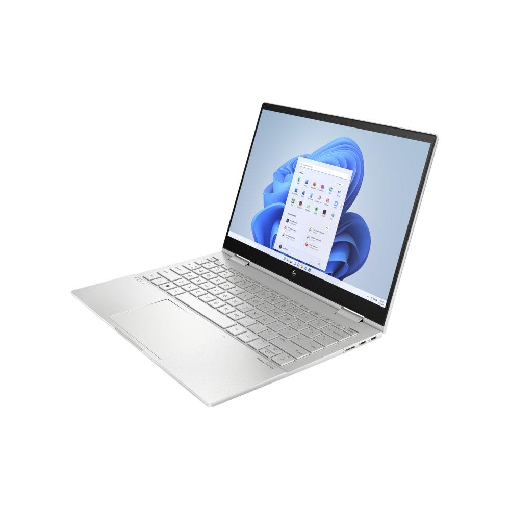 HP Envy x360 2-in-1 Laptop, Intel Core i7, 13.3" Touch Screen, 16GB RAM, 1TB SSD, Intel Iris Xᵉ Graphics, Windows 11 Home, 13-bf0000ne - Silver