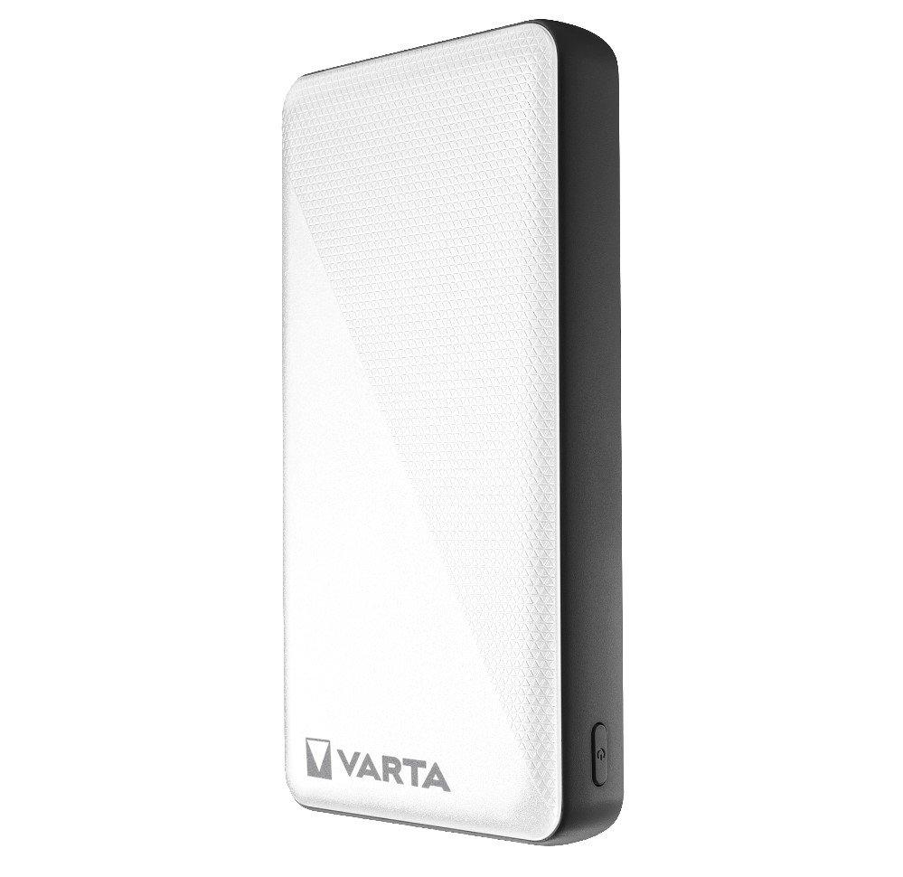 بطارية شحن خارجية + كابل من فارتا ، 10000 مللي أمبير ، 57976- أبيض