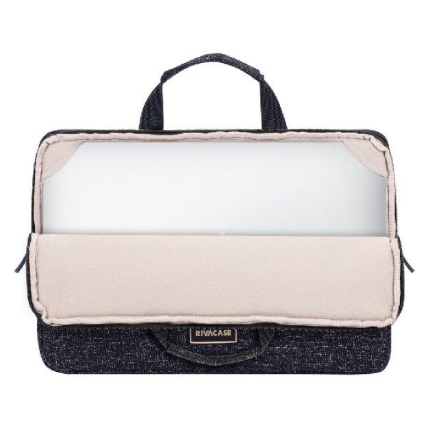 RIVACASE Anvik 15.6" Laptop sleeve - Black