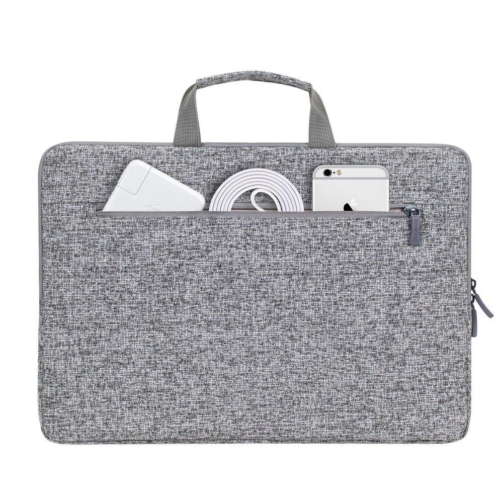 RIVACASE Anvik 15.6" Laptop sleeve - Grey