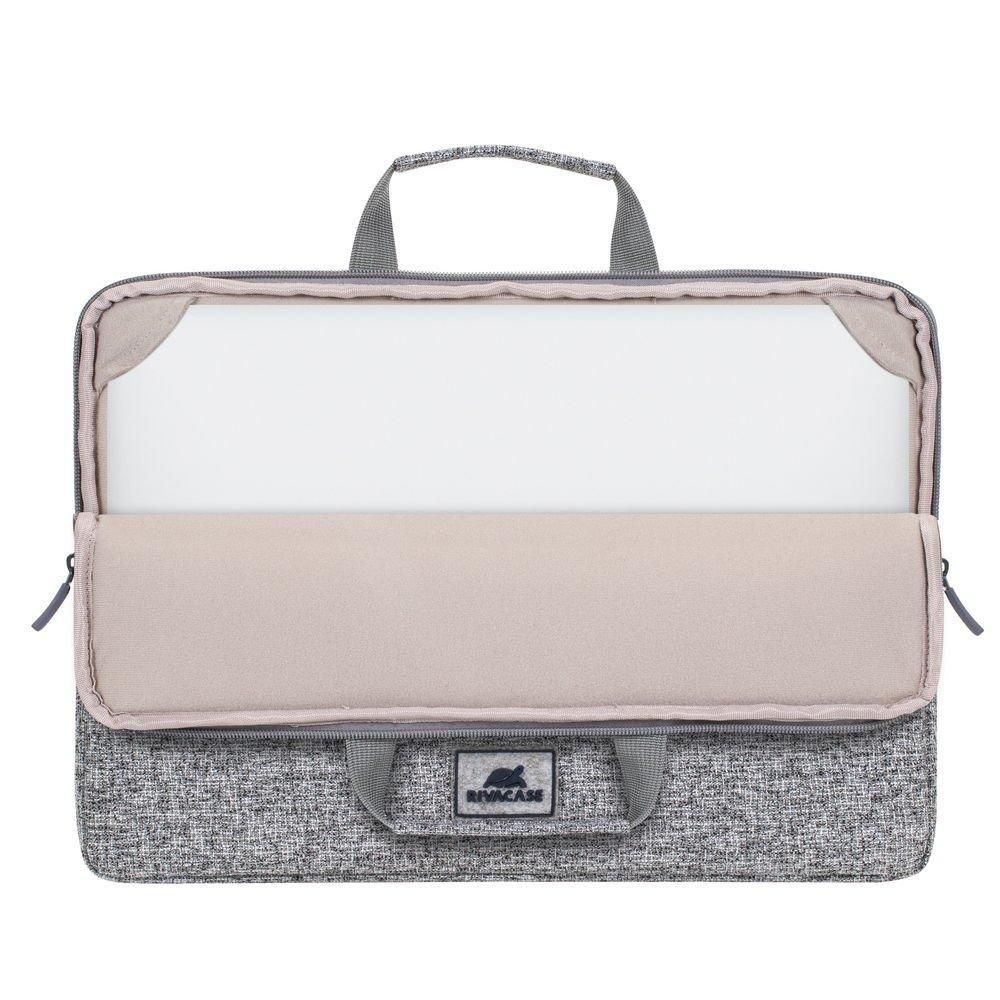 RIVACASE Anvik 15.6" Laptop sleeve - Grey
